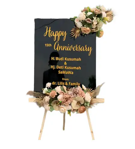 Papan Bunga Akrilik Loloan Barat